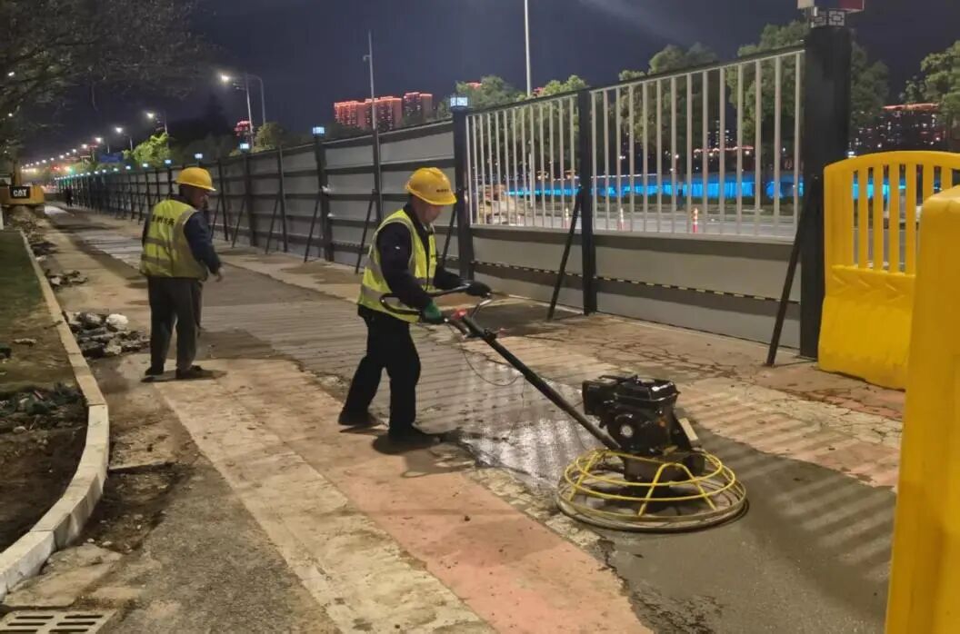白云大道管网关键节点顺利完工